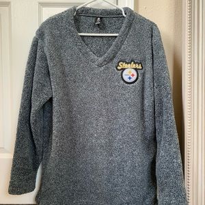 STEELERS FUZZY SWEATER
